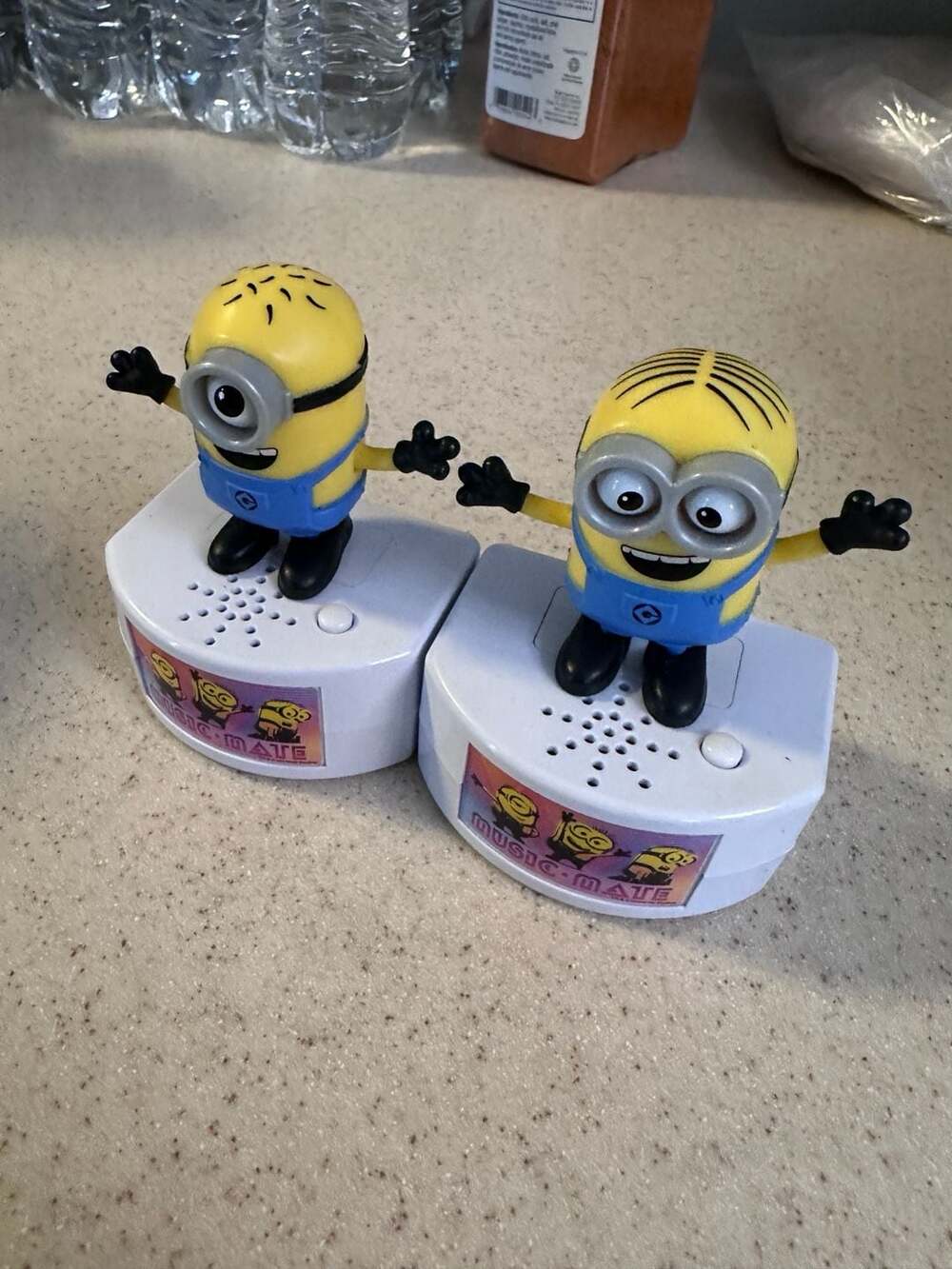 Set of 2 Despicable Me Minions Music-Mate Interactive Figures